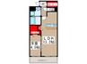Lumeto 1LDKの間取り