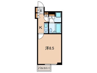 間取図 ﾗｲｵﾝｽﾞﾏﾝｼｮﾝ西巣鴨駅前(203)