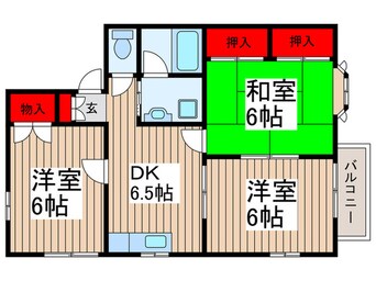 間取図 ラ・ポール