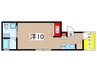 CASA　BIANCA 1Rの間取り