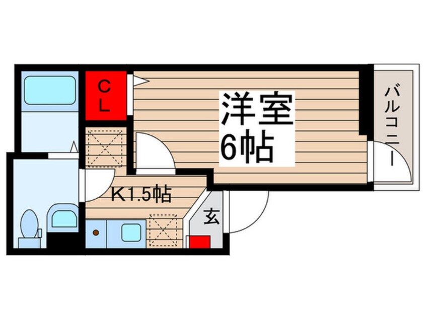 間取図 esperanza八広