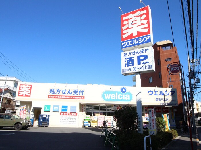 ウエルシア墨田八広店(ドラッグストア)まで352m esperanza八広