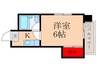 ＴアンドＫナカオ 1Kの間取り