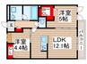 Ｒｉｃｈｅｓｓｅ 2LDKの間取り