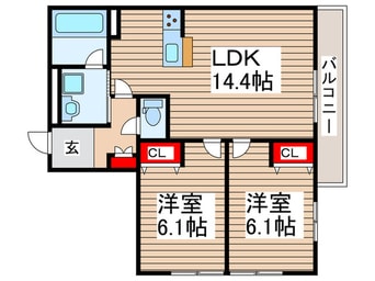 間取図 Ｒｉｃｈｅｓｓｅ