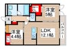Ｒｉｃｈｅｓｓｅ 2LDKの間取り