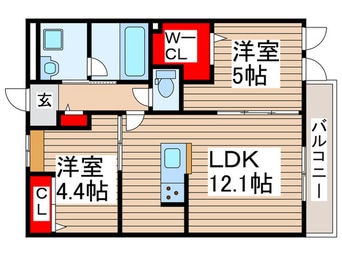 間取図 Ｒｉｃｈｅｓｓｅ