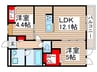 Ｒｉｃｈｅｓｓｅ 2LDKの間取り