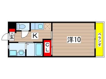 間取図 第８横土ビル