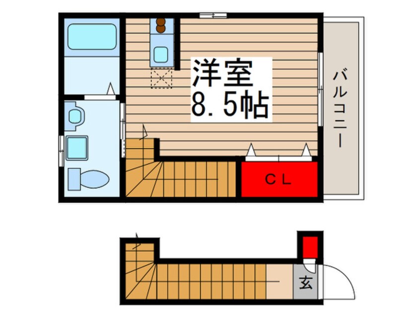 間取図 ハーモニック　プレイス
