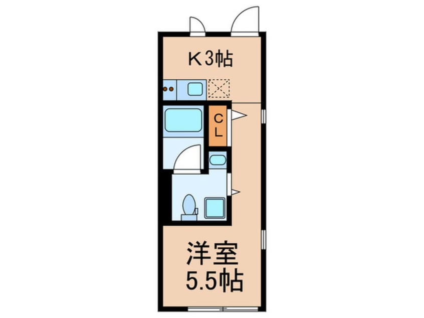 間取図 FARE経堂Ⅱ