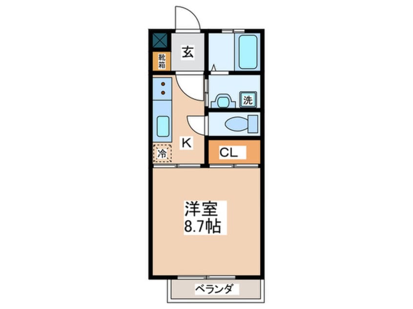 間取図 リビエール