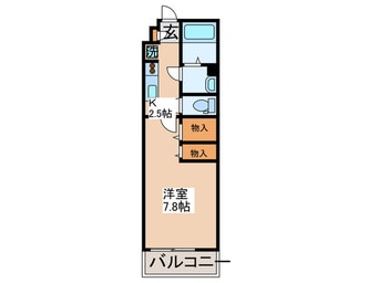 間取図 リブリ・ニューフィールⅡ