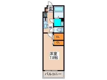 間取図 リブリ・ニューフィールⅡ