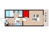 SK柏 1Kの間取り