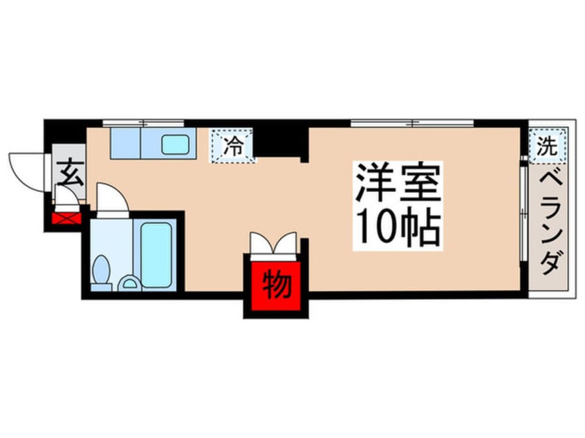 間取図 ハイツよつば