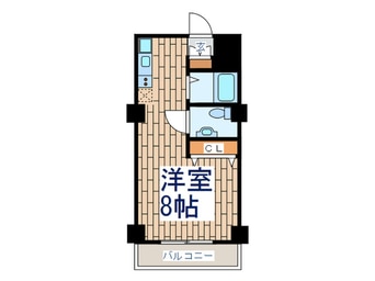 間取図 第６朝日ビル