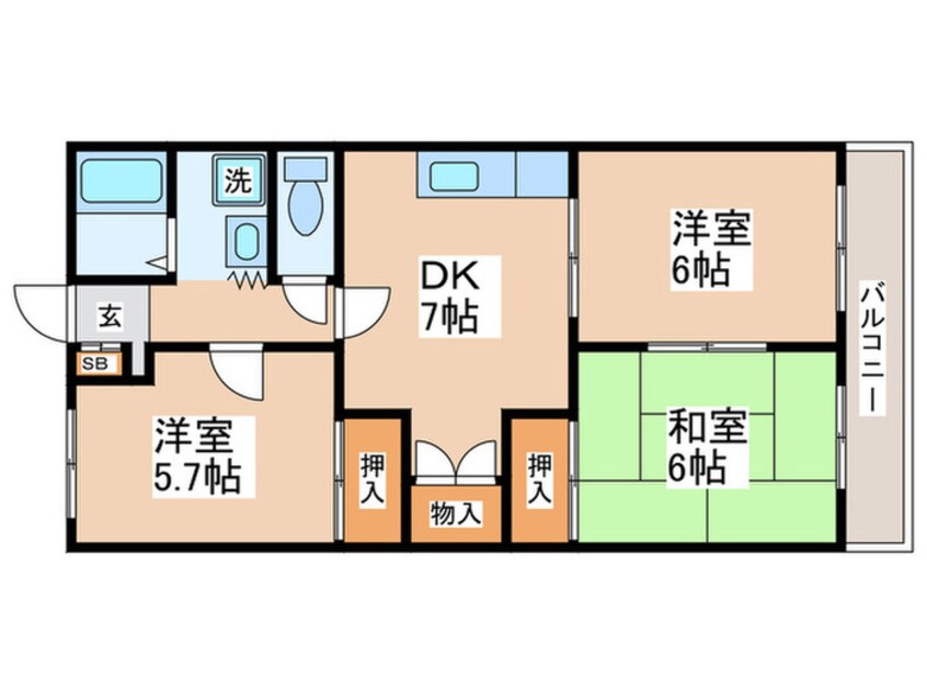 間取図 オステンハイム