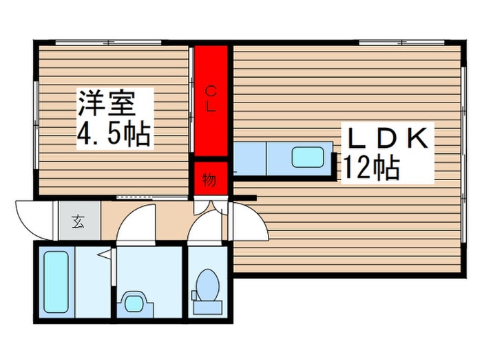 間取り図 三家第２ビル