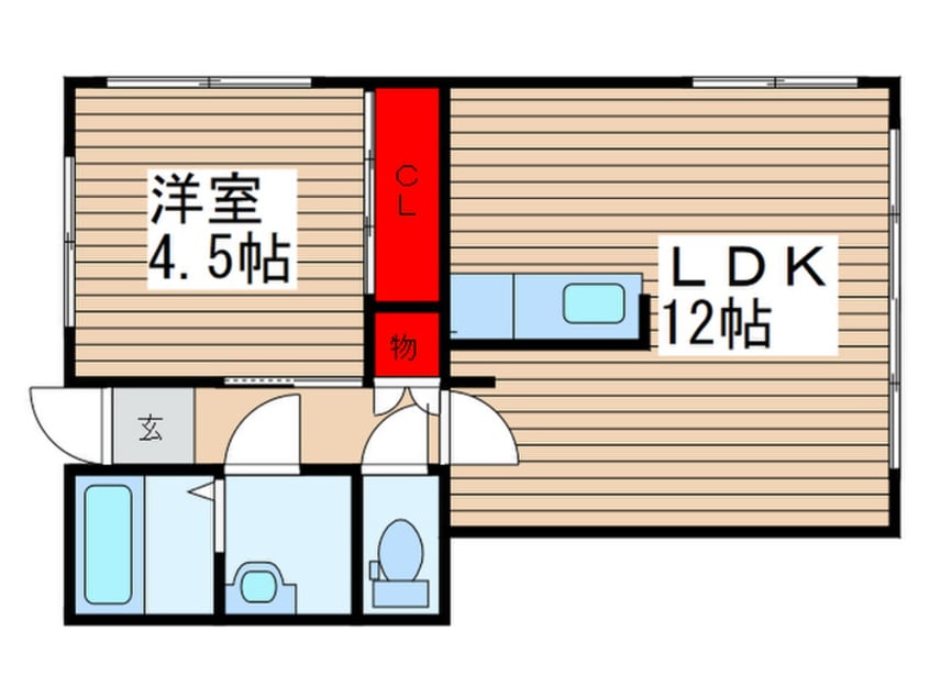 間取図 三家第２ビル