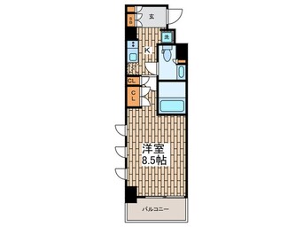 間取図 プラネソシエ大森山王