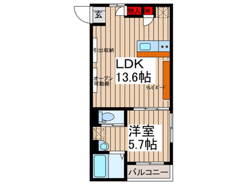間取図 オータムスイート