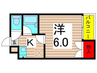間取図 サニーヒル金子