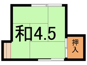 間取図 第一みどり荘