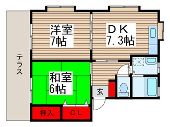 間取図 ヴィンテージ秋津