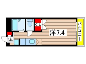 間取図 グレ－スコ－ト