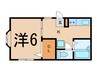 ｴﾑｹ-ﾚｼﾞﾃﾞﾝｽ 1Kの間取り