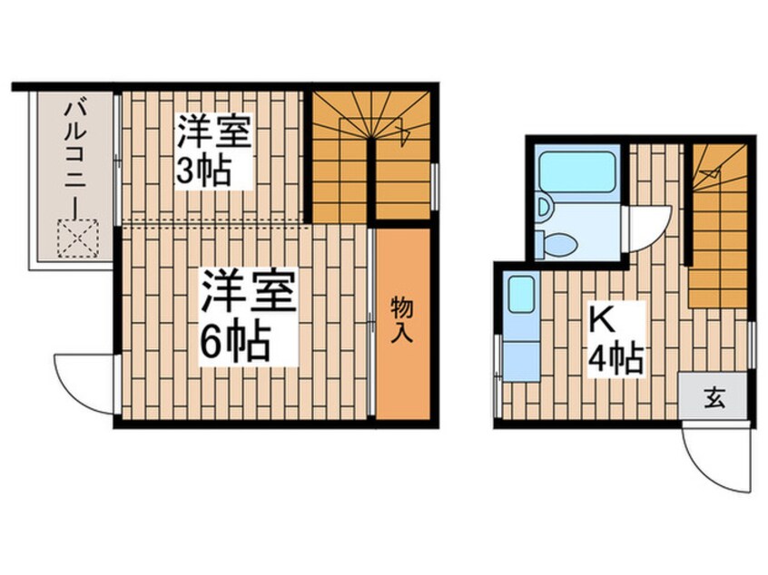 間取図 田山コーポラス