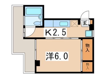 間取図 モンカ－ブワダ