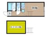 ﾕﾅｲﾄ保土ヶ谷ﾏﾙﾃｨﾅの調べ 1Rの間取り