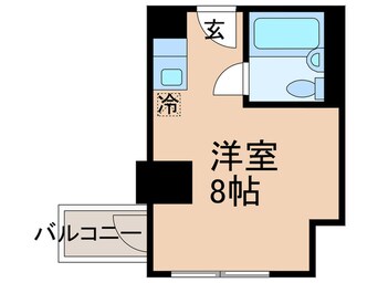 間取図 八丁堀東豊エステート(501)