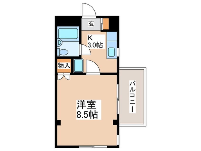 間取図 平和ビル