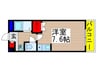 タカツハイランド 1Rの間取り