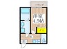 MELDIA小川 1Kの間取り