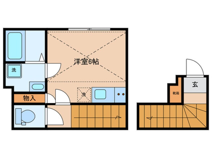 間取図 アヴァンセ成城b棟