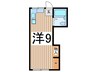 松本コーポ 1Rの間取り