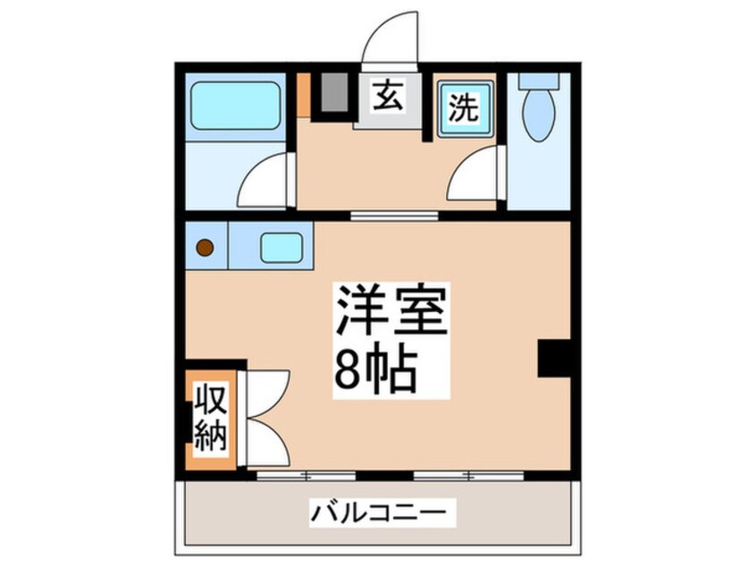 間取図 江田パ－クサイドマンション