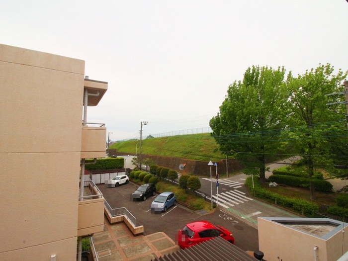 室内からの展望 江田パ－クサイドマンション