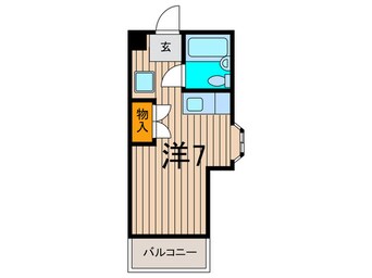間取図 ハイツルミエ－ル