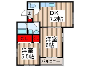 間取図 ラ・プルミエ