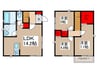 舎人戸建Ｆ 3LDKの間取り