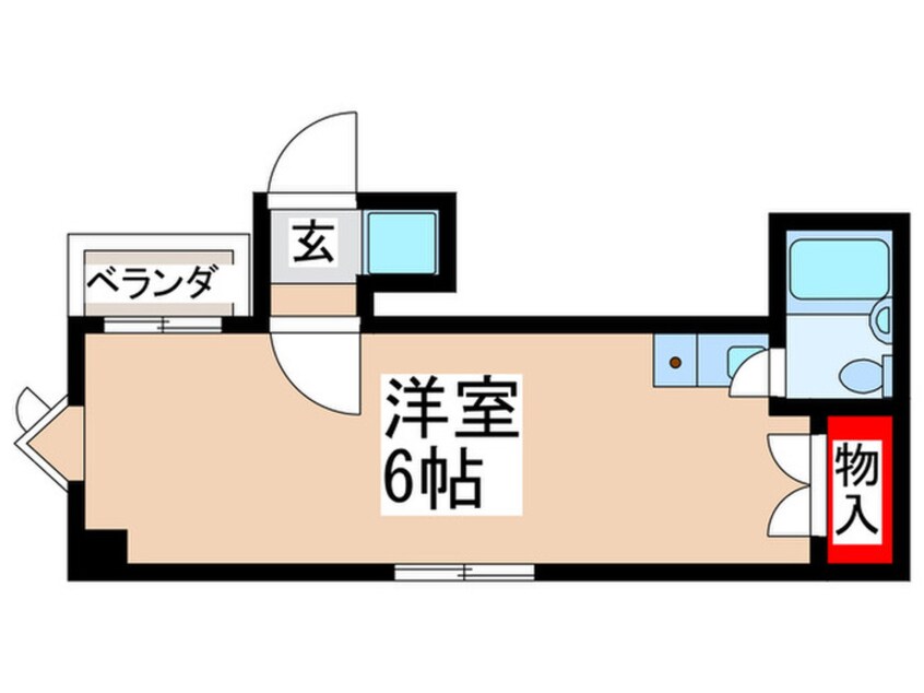 間取図 パ－ルマンション立川