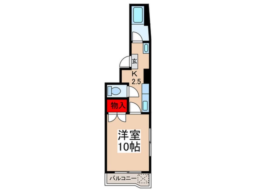 間取図 Ｋ－ＦＬＡＴ