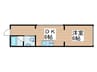 ＶＥＳＳＥＬ 1DKの間取り