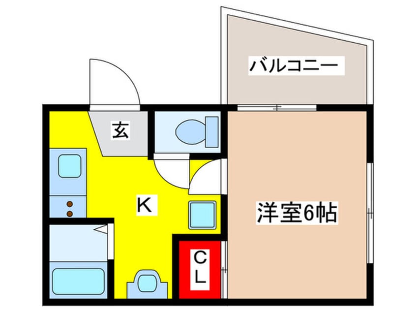 間取図 サンコーポⅡ