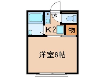 間取図 ハイム北原